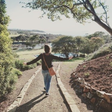 Jo Worsfold exploring East Coast of Tasmania