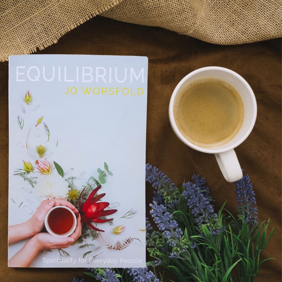 Equilibrium book, author Jo Worsfold